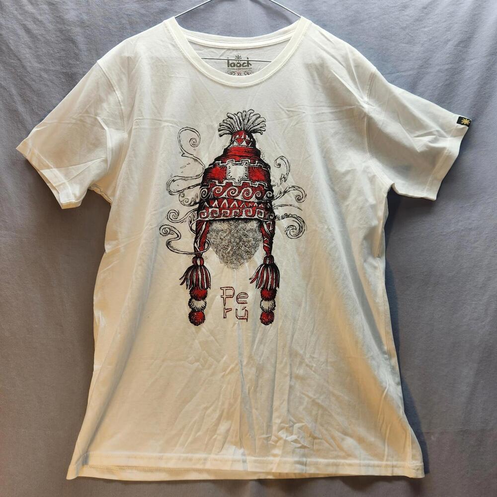 Looch Peru‎ Graphic Tshirt White Size XL
